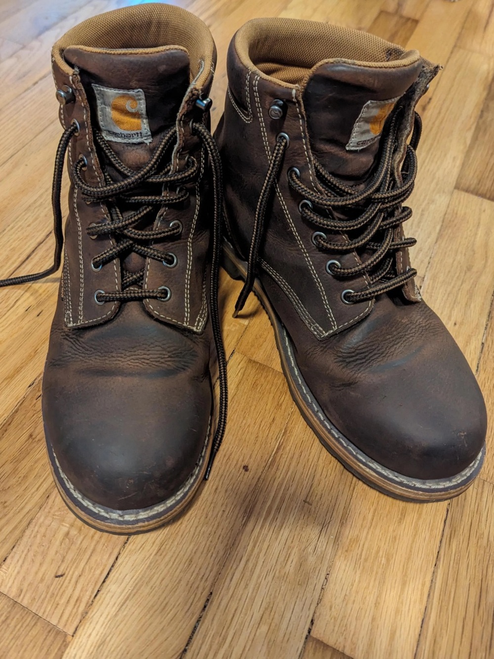 Carhartt CWF5355 Women's 6 Inch Rugged Flex Work Boots Brown Size 9 M New NICE